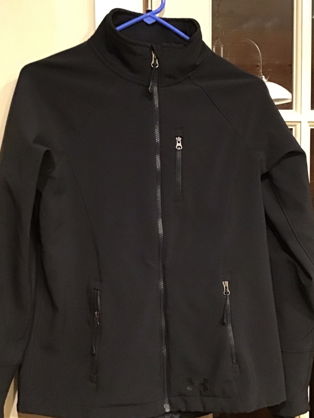 Black Under Armour  Storm Zip-Front Softshell Jacket
